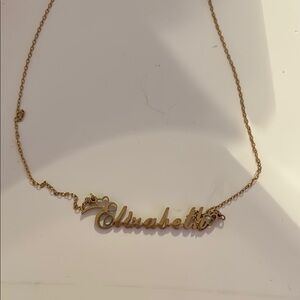Gold Name Necklace